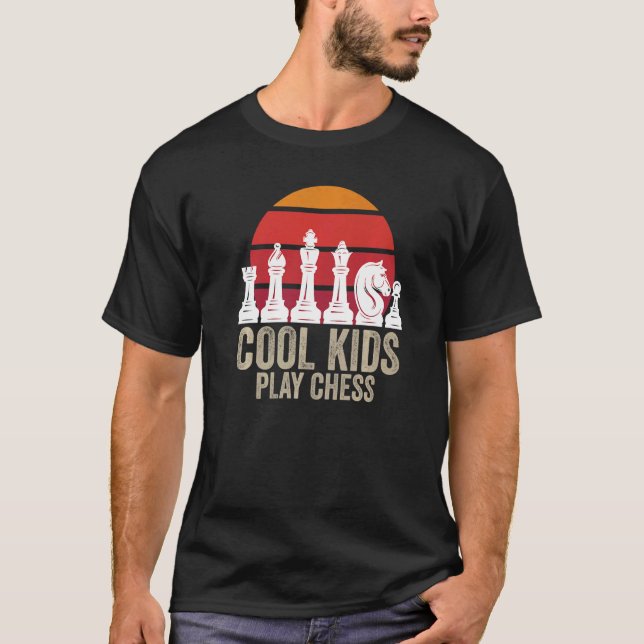 Chess Chessboxing Chess Masters Coola Kids Play Ch T Shirt (Framsida)