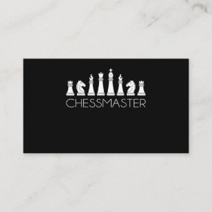 Chess - Chessmaster Visitkort