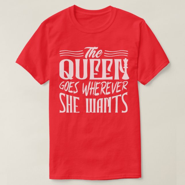 Chess Chessmen Chess Player Chess Fläkt 3 T Shirt (Design framsida)