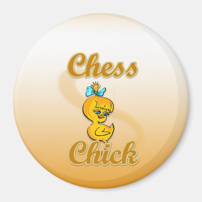 Chess Chick Magnet (Framsidan)