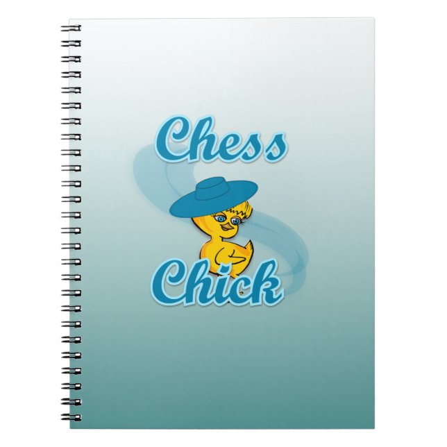 Chess-Chick nr 3 Anteckningsbok Med Spiral (Framsidan)