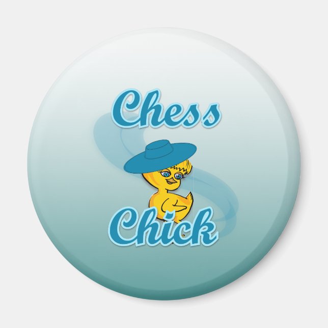 Chess-Chick nr 3 Magnet (Framsidan)