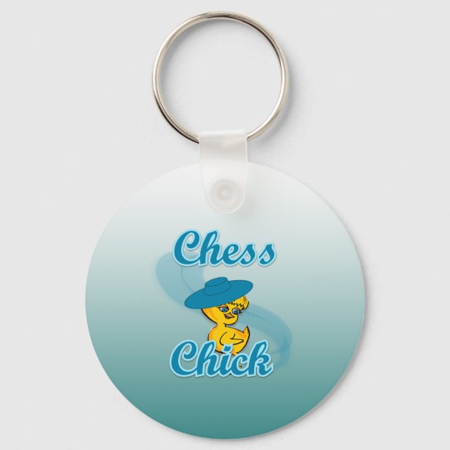 Chess-Chick nr 3 Nyckelring (Framsida)