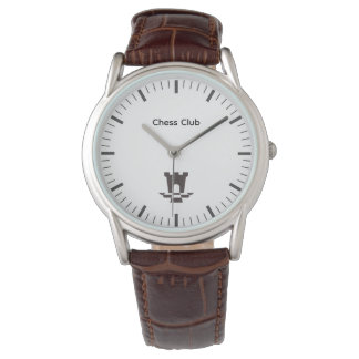 Chess Club Logo Watch Armbandsur