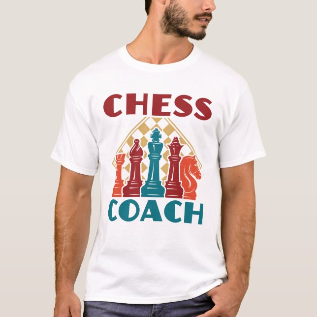 Chess Coach T Shirt (Framsida)