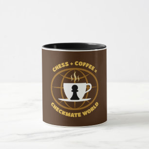 Chess & Coffee Mugg