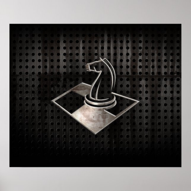 Chess; Coola Black Poster (Framsidan)