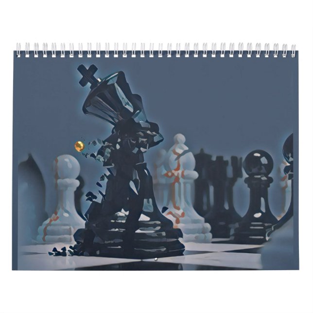 Chess - Coola Blue-fotografi Kalender (Omslag)