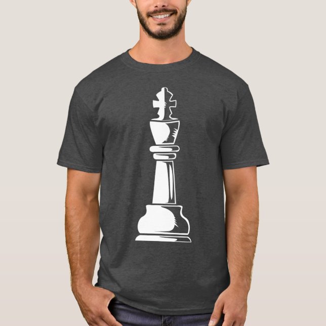 Chess Costume Chess Klubb Kung Chess Biet T Shirt (Framsida)