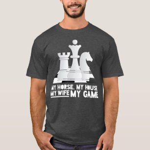 Chess Costume Kung Queen Bishop Chess Player T Shirt