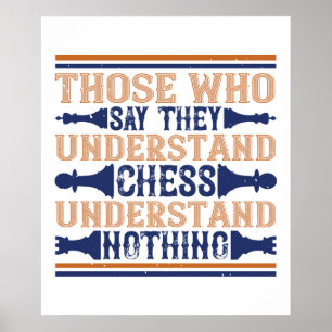 Chess - De som förstår schack Poster