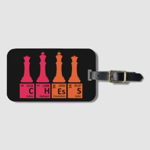 Chess Delar Chemistry Inslag Bagagebricka
