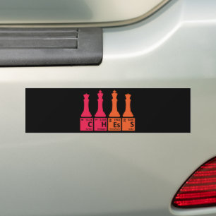 Chess Delar Chemistry Inslag Bildekal