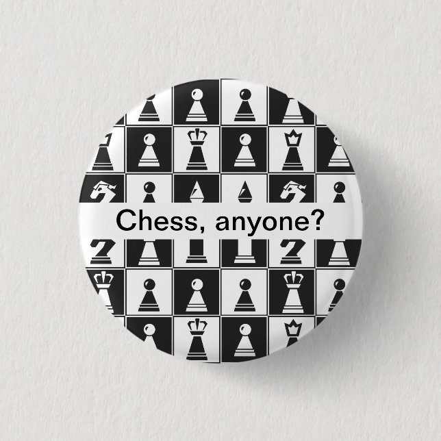 Chess Delar Design-knapp Knapp (Framsida)