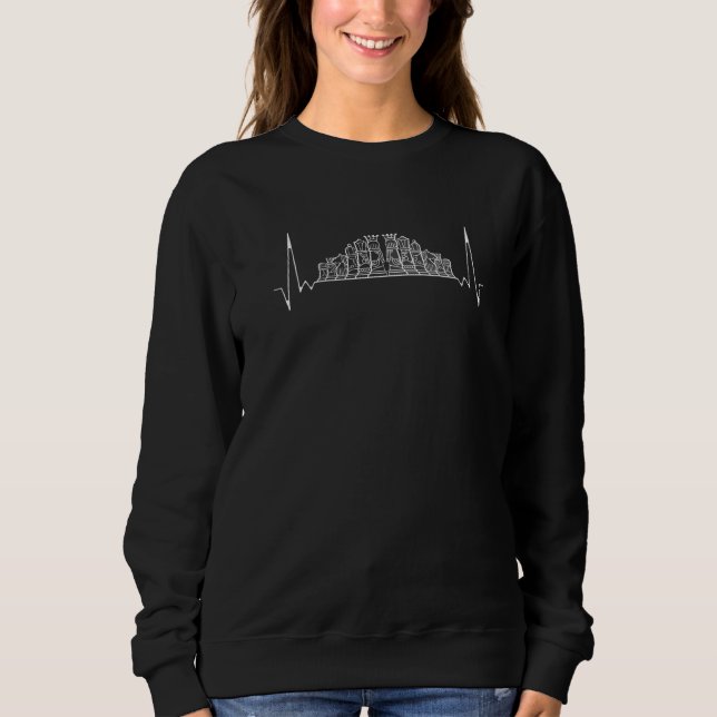 Chess Delar för en schack schack T Shirt (Framsida)