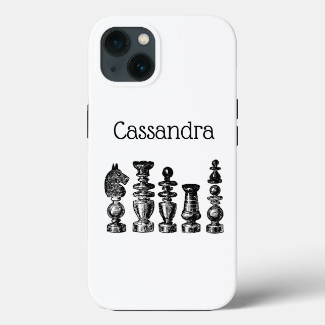 Chess Delar Vintage Art (Baksida)