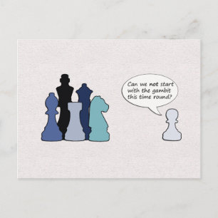Chess Delar vykort