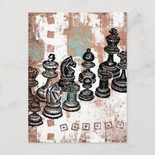 Chess Delar vykort