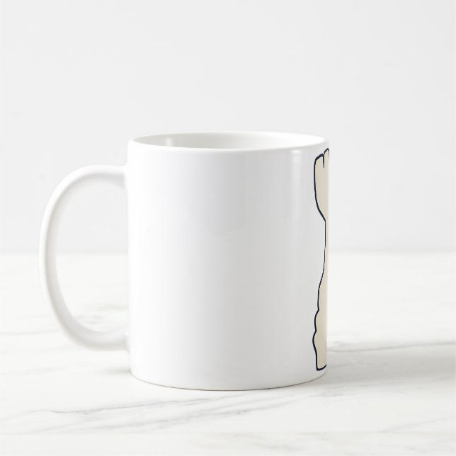 Chess Delight � Cute Animal Art Kaffemugg (Vänster)