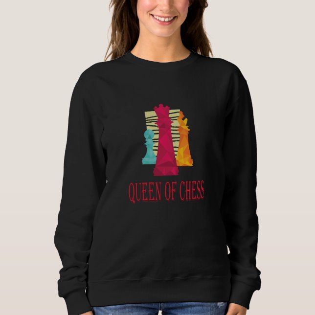 Chess - drottning av Chess T Shirt (Framsida)