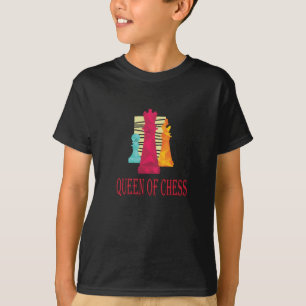 Chess - drottning av schack t shirt