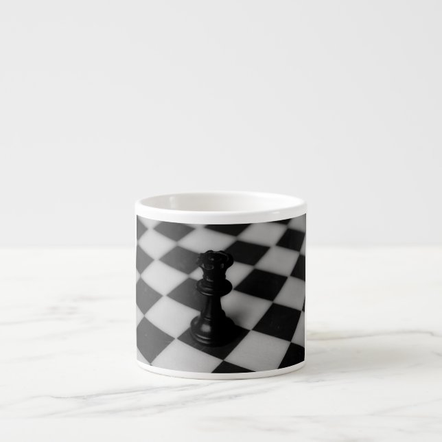 Chess drottning espressomugg (Framsidan)