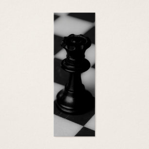 Chess drottning litet visitkort