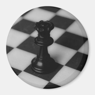 Chess drottning magnet