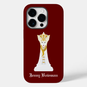 Chess drottning/Personlig Namn Fodral-Mate iPhone
