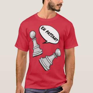 Chess en passant t shirt