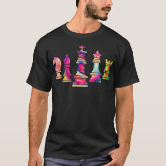 Chess Figures Geek Chess Player Gift Chess  T Shirt