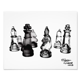 Chess Fototryck