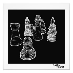 Chess Fototryck
