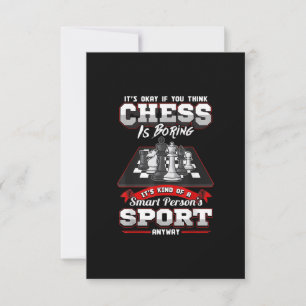 Chess Funny Citates Humor Ord OSA Kort