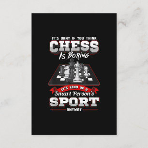 Chess Funny Citates Humor Ord Tilläggskort