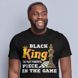 Chess Game Black Kung, Afrikas mäktigaste man T Shirt