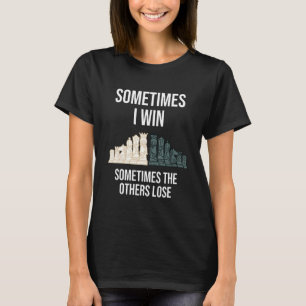 Chess Game med schack Biet för schackspel T Shirt