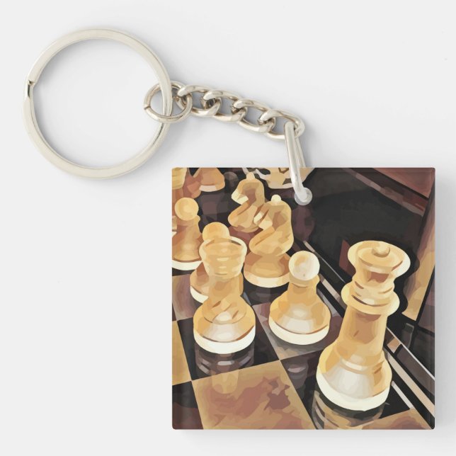 Chess game Original Abstract art  (Framsidan)