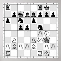 Chess Game Poster tio