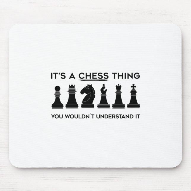 Chess Gift | Chess Player Chessboard Chess Klubb Musmatta (Framsidan)