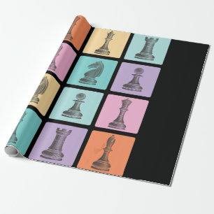 Chess Gift  I Verkligen Kärlek Biet schack Presentpapper