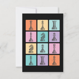 Chess Gift I Verkligen Kärlek vid Delara schack Inbjudningar