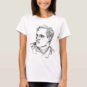 Chess Grandmaster Magnus Carlsen Porträtt T Shirt
