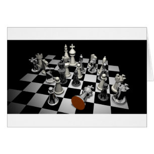 Chess Hälsningskort