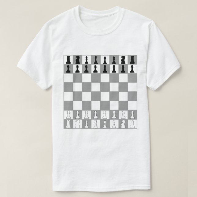 Chess hat t shirt (Design framsida)