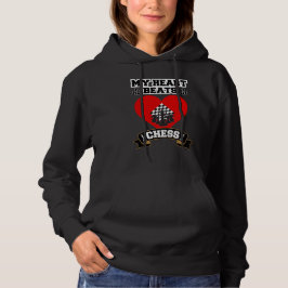 Chess Heart Delar Strategy Game Kärlek Passion T Shirt