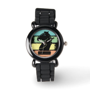 Chess Horse Retro Armbandsur