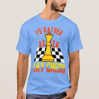 Chess-ID i stället för uppspelningschassi T Shirt