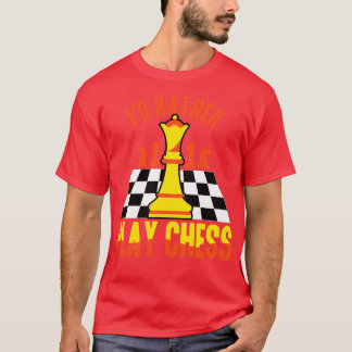 Chess-ID i stället för uppspelningschassi T Shirt
