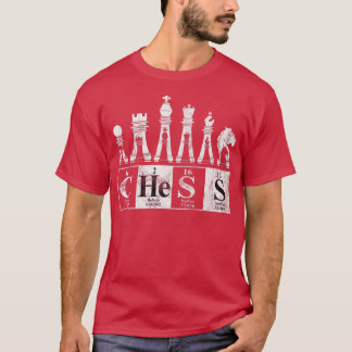 Chess Inslag Science Chess Nerd Player Premium T Shirt